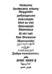 Bild: Willkommen in mehreren Sprachen