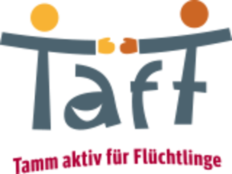 Logo: TafF - Tamm aktiv für Flüchtlinge